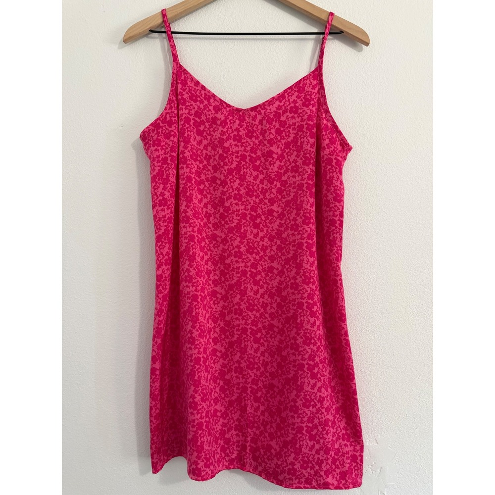 NWT - Hollister‎ Gilly Hicks - Hot Pink Floral Slip Dress